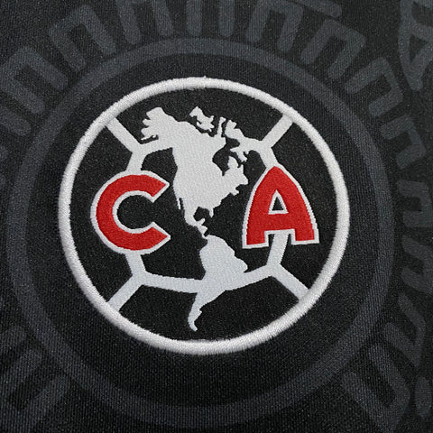 Club America de Mexico Soccer Football Black Jersey 2021-22