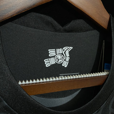 Club America de Mexico Soccer Football Black Jersey 2021-22