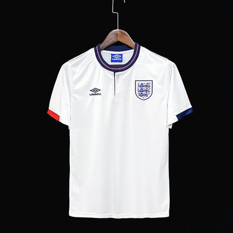 England Retro Home Soccer Football Jersey 1989 | England National Team