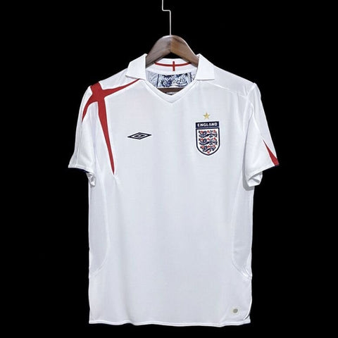 England Retro Home Soccer Football Jersey 2005 | England National Team