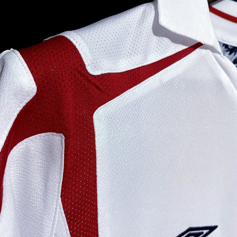 England Retro Home Soccer Football Jersey 2005 | England National Team