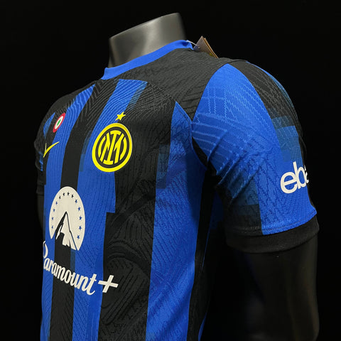 Inter Milan Home Soccer Football Jersey 2023-24 [Player Version]