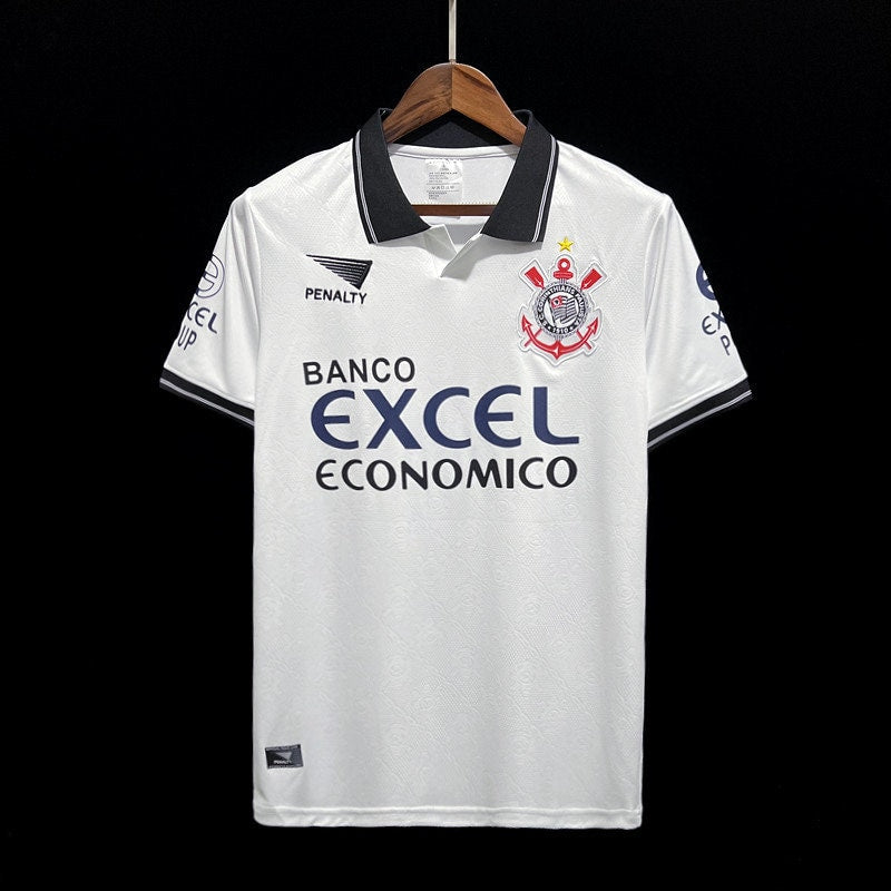 Corinthians Retro Away Soccer Football Jersey 1997