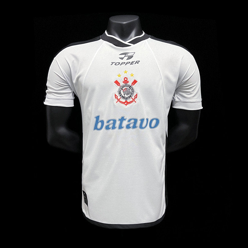 Corinthians Retro Home Soccer Football Jersey 2000 | World Champions Edition