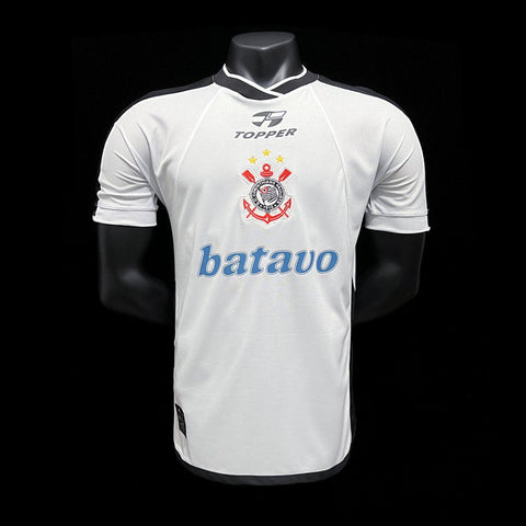 Corinthians Retro Home Soccer Football Jersey 2000 | World Champions Edition