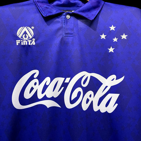 Cruzero Retro Ronaldo #9 Home Soccer Football Jersey 1994