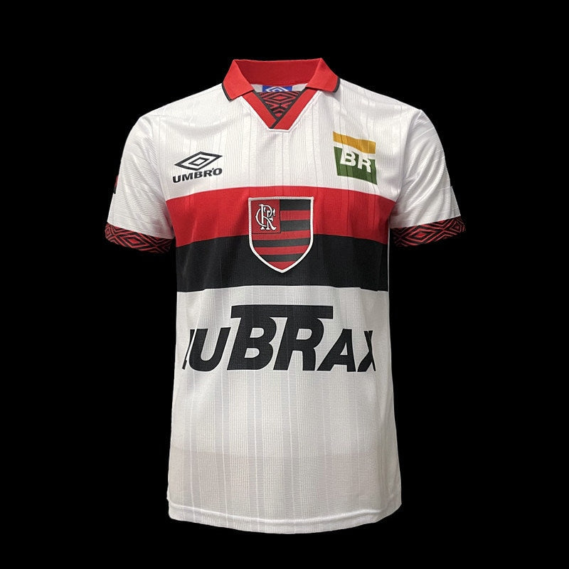 Flamengo Away Retro Soccer Football Jersey 1995