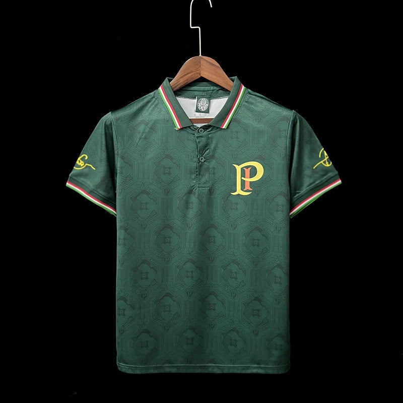 Palmeiras Dark Green Polo Soccer Football Special Fan Edition Jersey 2022-23