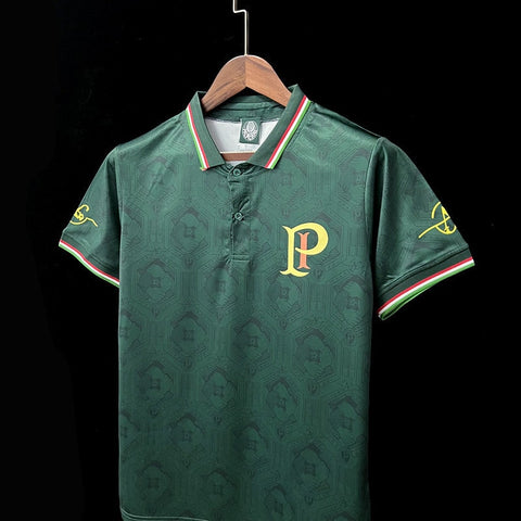 Palmeiras Dark Green Polo Soccer Football Special Fan Edition Jersey 2022-23