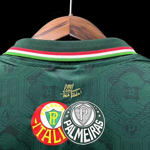 Palmeiras Dark Green Polo Soccer Football Special Fan Edition Jersey 2022-23
