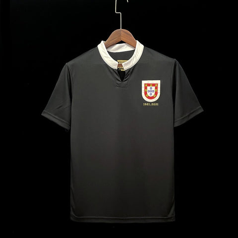 Portugal Black Special Edition Soccer Football Jersey 1921-2021 | Portugal National Team