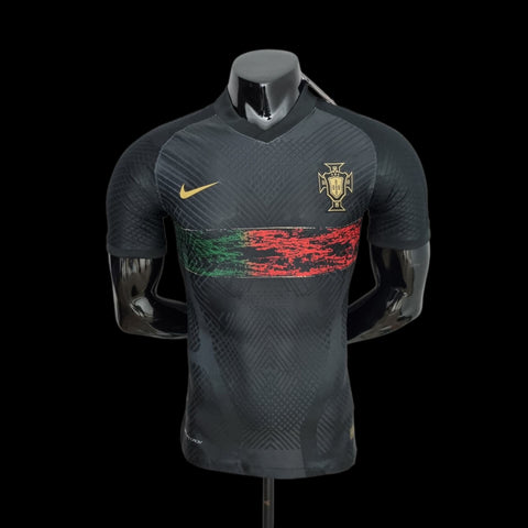 Portugal Black Training Suit Edition Soccer Football Jersey 2022