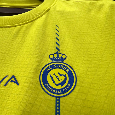 Al Nassr Home Soccer Football Jersey 2023-24
