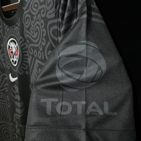 Club America de Mexico Soccer Football Black Jersey 2021-22