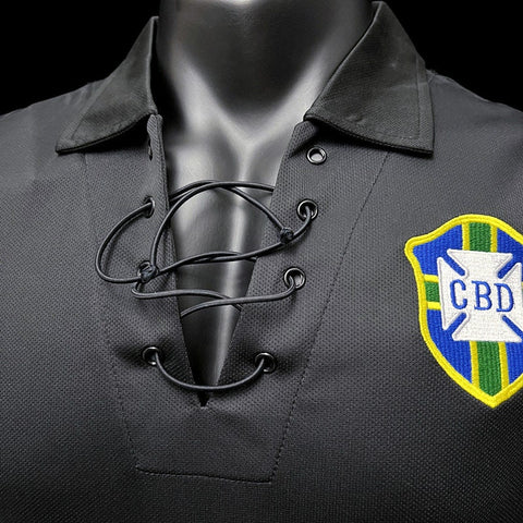 Brazil National Team Retro Soccer Football Jersey Long Sleeve Jersey 2004