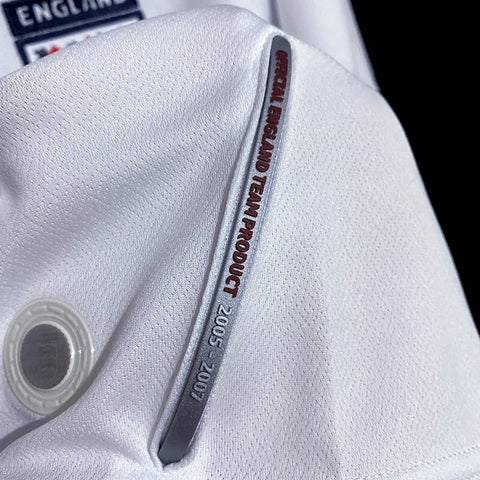 England Retro Home Soccer Football Jersey 2005 | England National Team