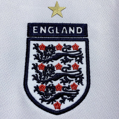 England Retro Home Soccer Football Jersey 2005 | England National Team