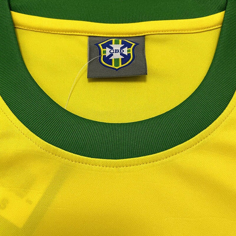 Brazil National Team Retro Soccer Football Jersey 1970
