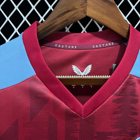 Aston Villa Home Soccer Football Jersey 2023-24