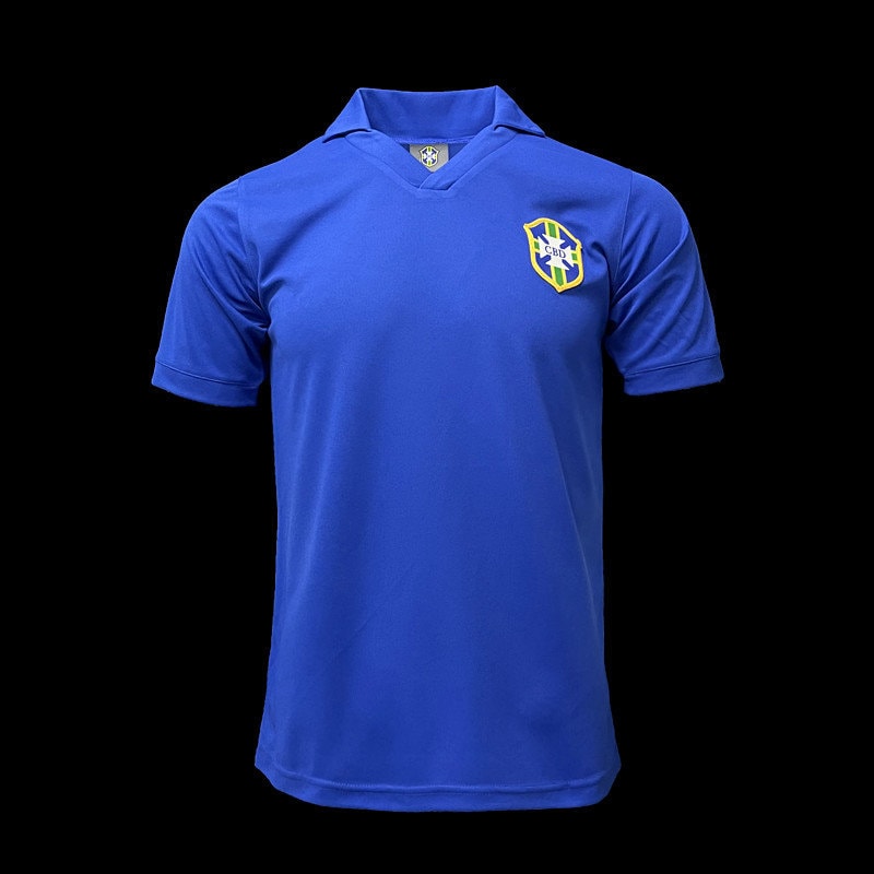 Brazil National Team Retro Soccer Football Jersey 1957