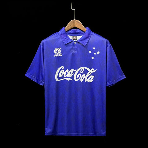 Cruzero Retro Ronaldo #9 Home Soccer Football Jersey 1994