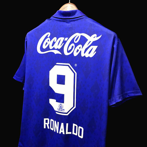 Cruzero Retro Ronaldo #9 Home Soccer Football Jersey 1994