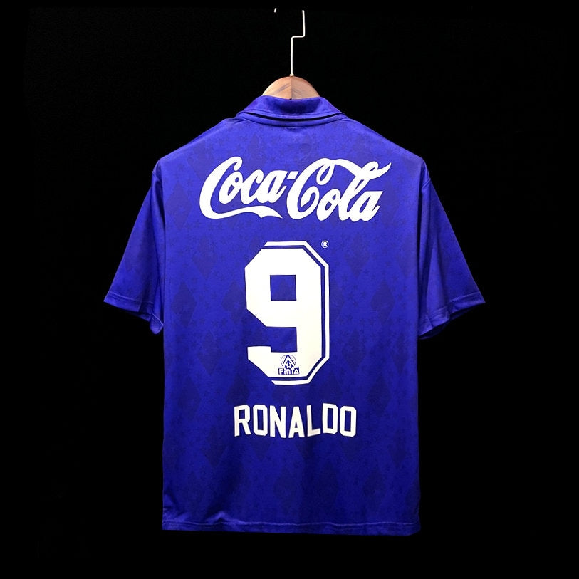 Cruzero Retro Ronaldo #9 Home Soccer Football Jersey 1994