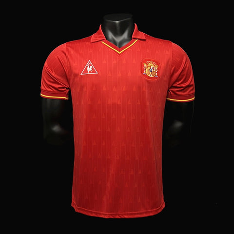 Spain Retro Home Soccer Football Jersey 1988 | Spain National Team