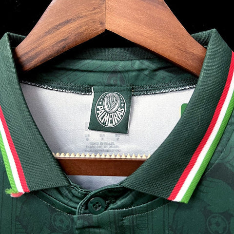 Palmeiras Dark Green Polo Soccer Football Special Fan Edition Jersey 2022-23